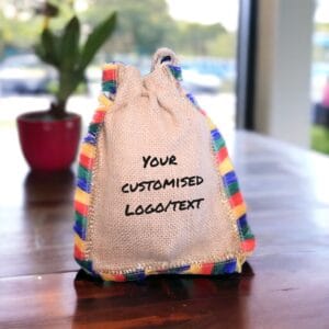 Jute Drawstring Bags