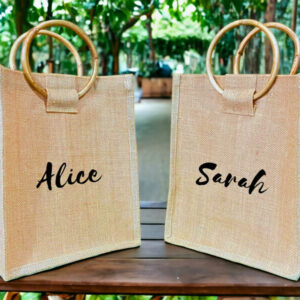 Women handmade jute bags