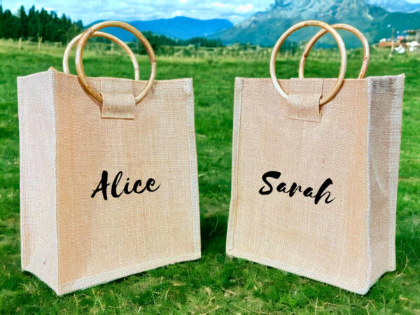Women handmade jute bags