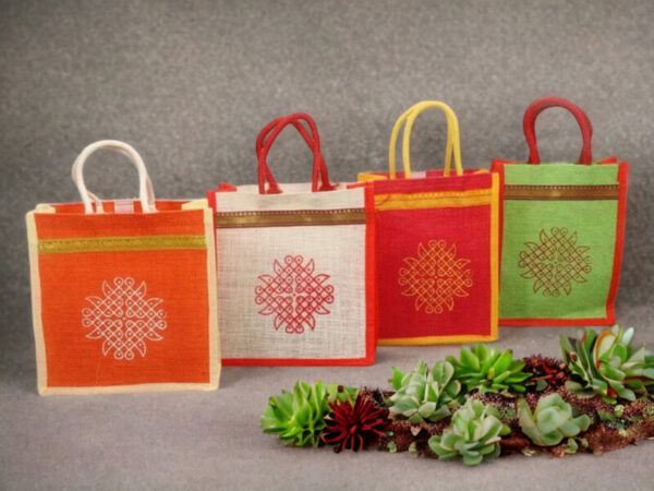 Women handmade jute bags