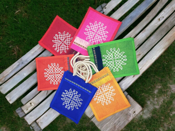 Women handmade jute bags