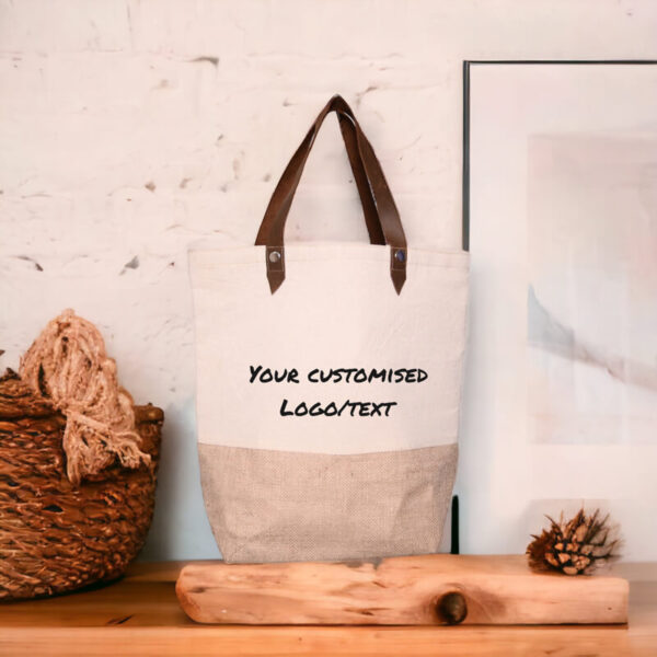 handcrafted jute bag