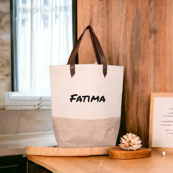 handcrafted jute bag