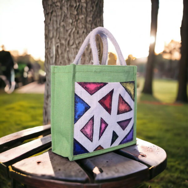 handcrafted jute bag