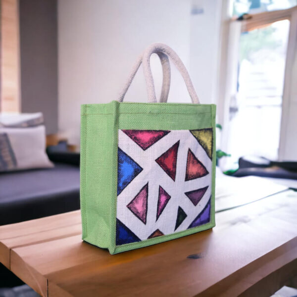 handcrafted jute bag