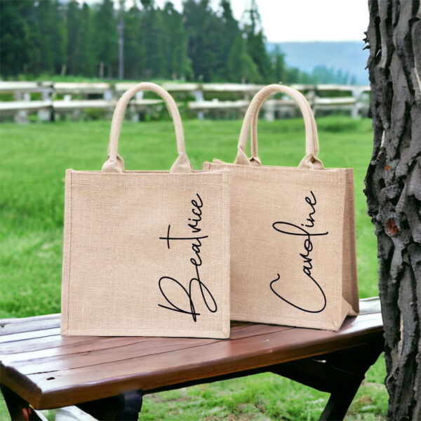 Women handmade jute bags