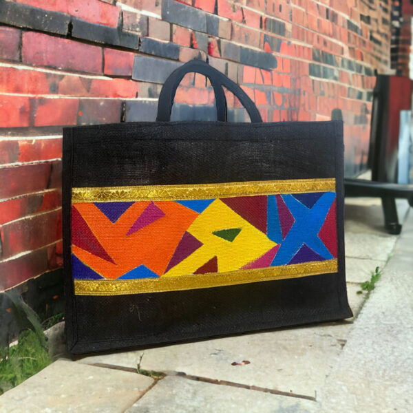 handcrafted jute bag
