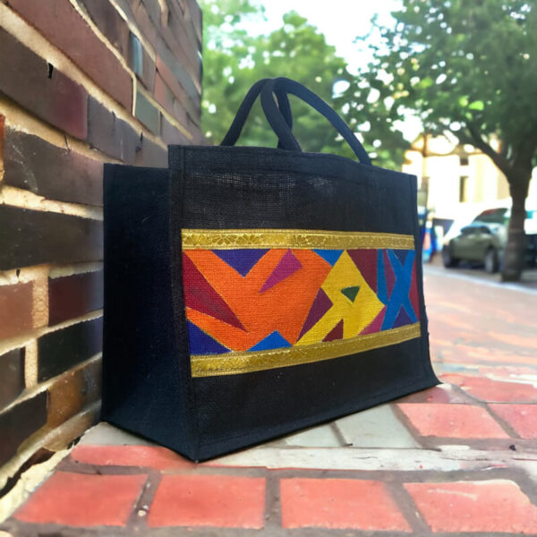 handcrafted jute bag