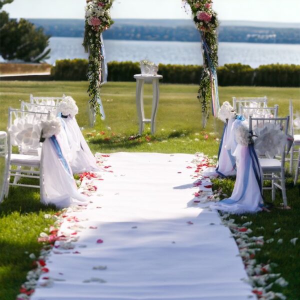Personalised aisle runner