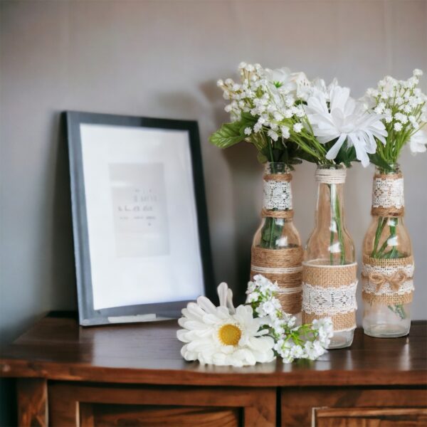 Jute roses