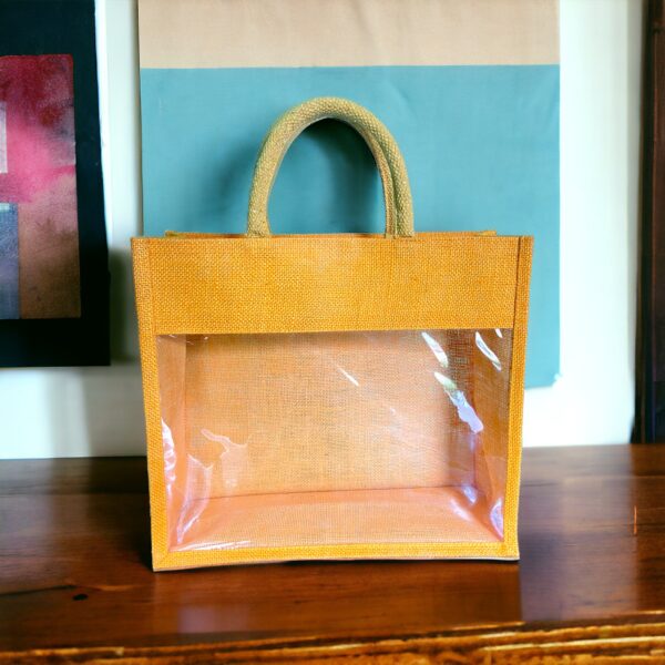pvc window jute bag