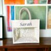 pvc window jute bag