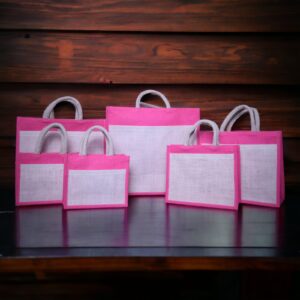 Jute gift bag