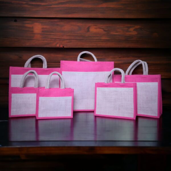 Jute gift bag